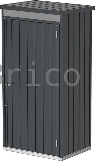 Caseta Armario Metálica Palladium 77x98x196 cm - Duramax