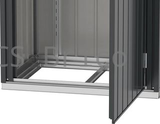 Caseta Armario Metálica Palladium 77x98x196 cm - Duramax