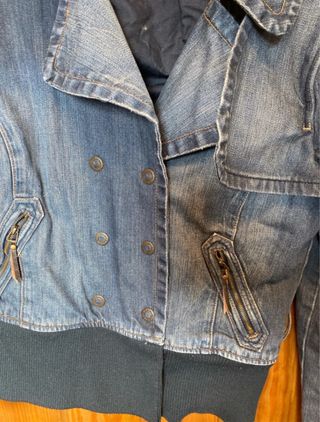 Cazadora vaquera Mango vintage