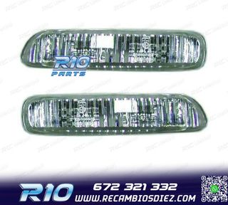 INTERMITENTES LATERALES BMW E46 98-05 CRISTAL CLARO CROMADO