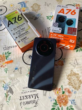 ZTE Blade A76 5G 128GB Azul/Negro