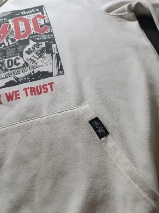 Felpa con cappuccio ACDC Rock We Trust