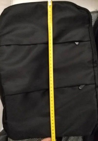 Mochila de cabina negra nueva aprobada para volar