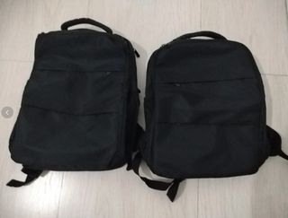 Mochila de cabina negra nueva aprobada para volar