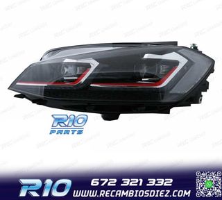 FAROS VOLKSWAGEN VW GOLF 7.5 17-19 FULL LED DINAMICOS LOOK G