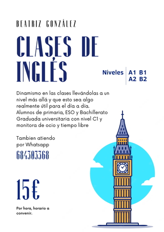 Clases particulares Inglés