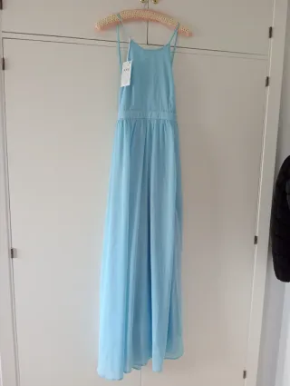 Vestido largo azul sin estrenar