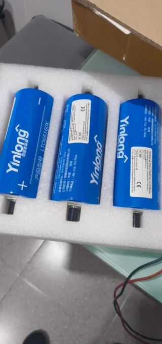 6 Baterías Litio Titanato LTO 45Ah