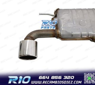 SILENCIOSO ESCAPE VOLKSWAGEN VW SCIROCCO 08- LOOK R