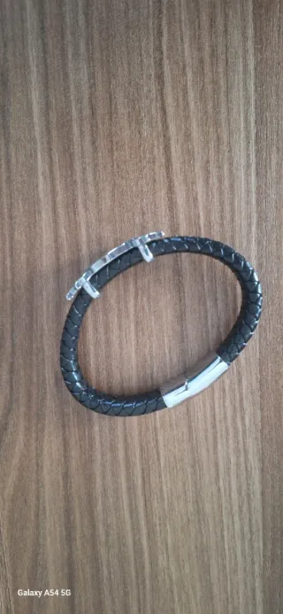 Bracciale Harley Davidson in pelle intrecciata