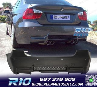 PARAGOLPES TRASERO BMW E90 LOOK M3 PDC