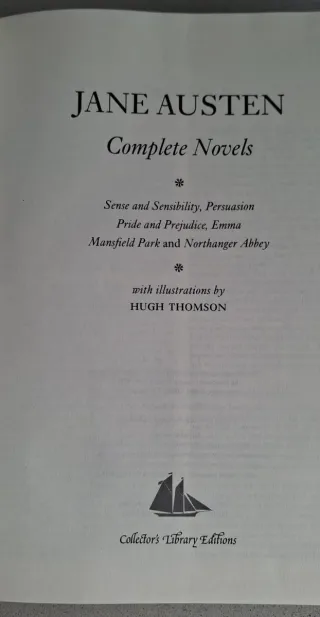Jane Austen. Complete novels. EN INGLÉS.