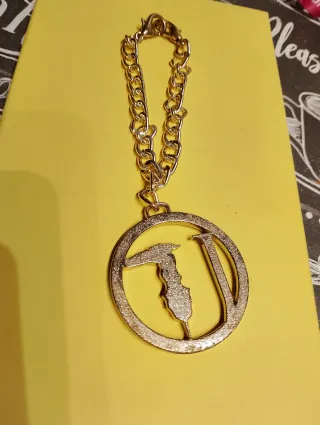 Portachiavi o gancio borsa Trussardi color Oro