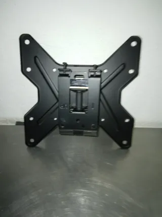 Soporte TV Pared Negro Metal