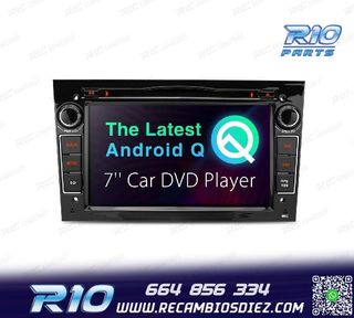 RADIO GPS ANDROID 11 PARA OPEL ASTRA H VIVARO ZAFIRA VECTRA