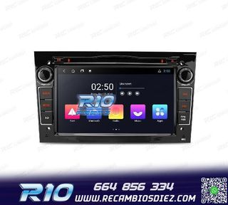 RADIO GPS ANDROID 11 PARA OPEL ASTRA H VIVARO ZAFIRA VECTRA