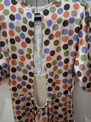 Vestido lunares Mariquita Trasquilá