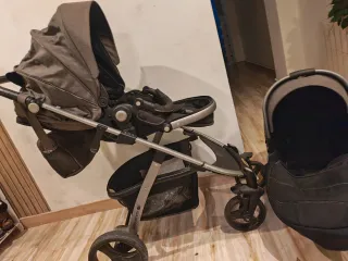 Carro de bebé con silla paseo y grupo 0