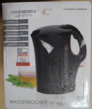 Hervidor Eléctrico Clatronic 1,7L