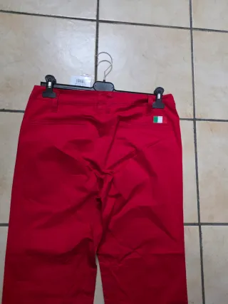 Pantaloni Puma Ferrari Uomo Rossi Nuovi