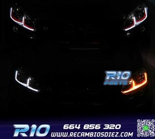 FAROS VOLKSWAGEN VW GOLF 6 08-13 LOOK GTI GOLF 7 DINAMICOS