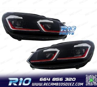 FAROS VOLKSWAGEN VW GOLF 6 08-13 LOOK GTI GOLF 7 DINAMICOS