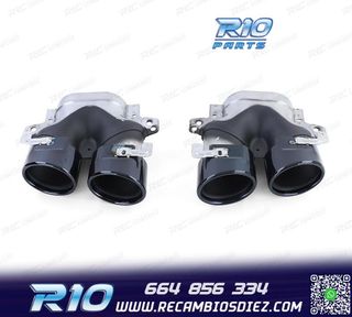 COLAS ESCAPE MERCEDES CLASE E W213 16- E53 AMG NEGRO