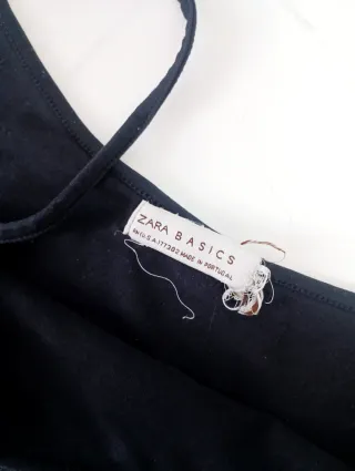 Camiseta tirantes negra