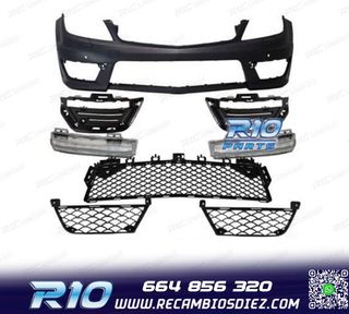 PARAGOLPES DELANTERO MERCEDES CLASE C W204 11-14 LOOK AMG C6