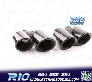 COLAS ESCAPE PORSCHE MACAN 95B 14-17 LOOK GTS NEGRO