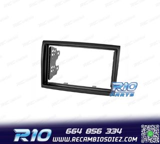 MARCO NEGRO RADIO 2-DIN PARA CITROEN JUMPER PEUGEOT BOXER FI
