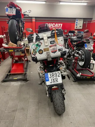 Ducati Multistrada 1200 enduro Gris/verde