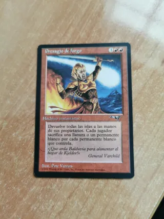 Carta Magic Presagio de Fuego