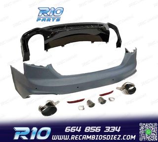 PARAGOLPES TRASERO AUDI A5 20- LOOK RS PDC