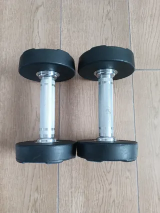 Lote 2 Mancuernas 5 Kg