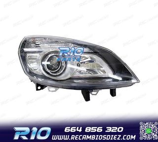 FARO DCH RENAULT SCENIC II 05-08 XENON FONDO NEGRO