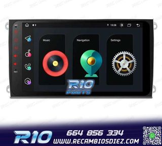 RADIO GPS ANDROID 12 PARA PORSCHE CAYENNE 03-10 9" USB GPS T