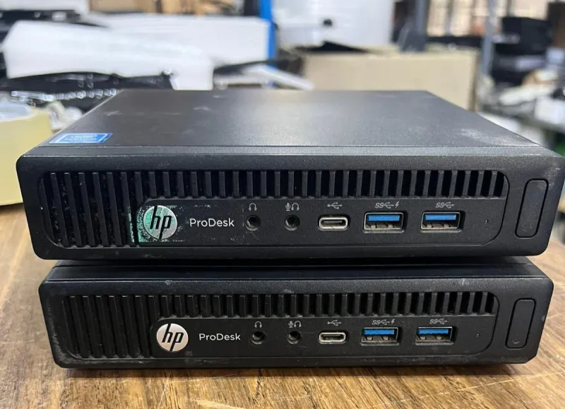 6 x Mini PC HP ProDesk 600 G2 Negro