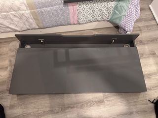 Escritorio Alex Ikea Gris Oscuro