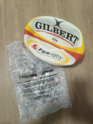 Balón Rugby Gilbert Federación Española Talla 5