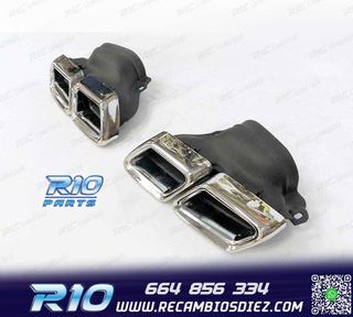 COLAS ESCAPE MERCEDES CLASE E W212 14-15 CROMO