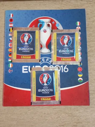 Album Panini Euro 2016 Francia + 3 bustine