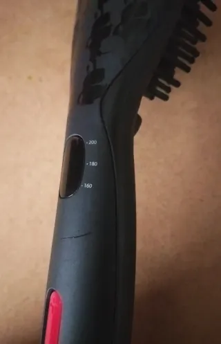 Cepillo Alisador Rowenta Karl Lagerfeld Negro