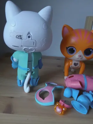 Superkitties Muñecos Ginny y Bitsy