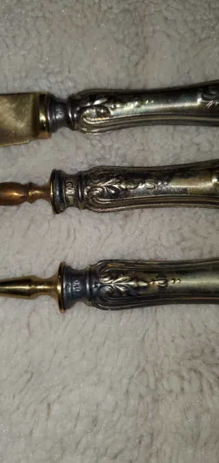 Set Posate Dessert Vintage Argento 800 Solingen