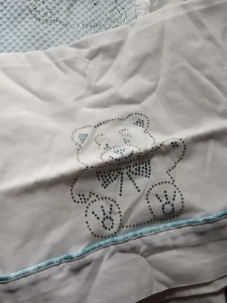 Set Lenzuolini Culla/Lettino Ricamati