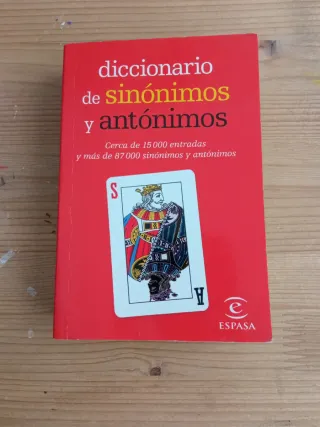 Diccionario mini de sinónimos y antónimos