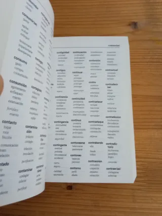 Diccionario mini de sinónimos y antónimos