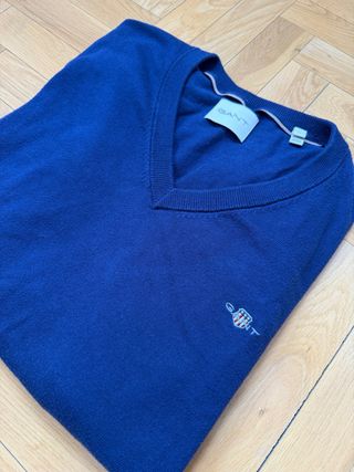 Jersey Gant Azul Marino Talla M