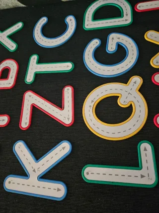 Letras para seguir reutilizables